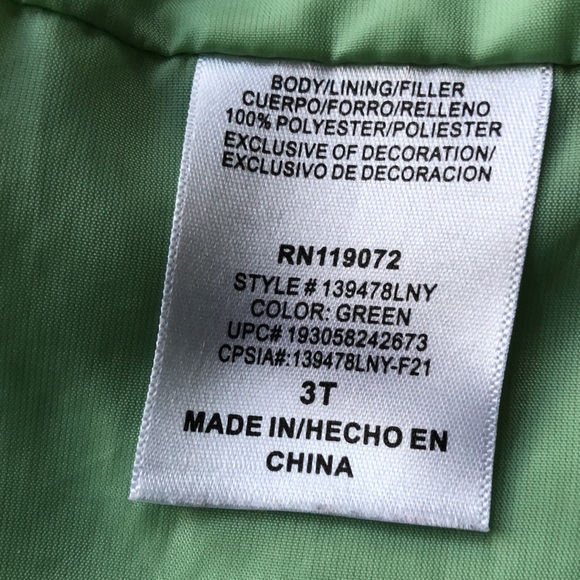 Star Wars Yoda Jacket 3T - Picture 4 of 7